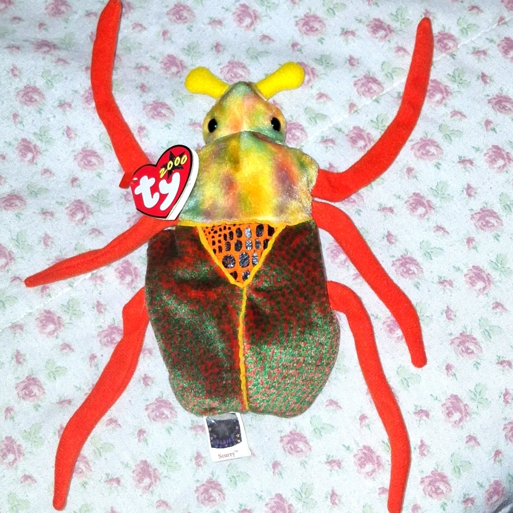 A rare "Scurry" 2000 Ty beanie baby